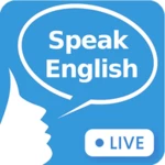 practice english speaking talk android application logo